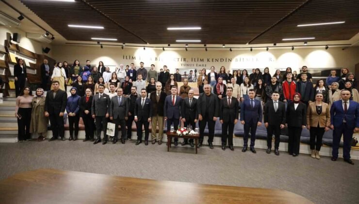 Üniversite öğrencilerine ’Banka Hesabını Kiralama, Suça Ortak Olma’ paneli