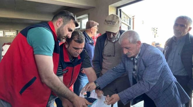 Üreticilere hibe destekli ayçiçeği tohumu dağıtıldı