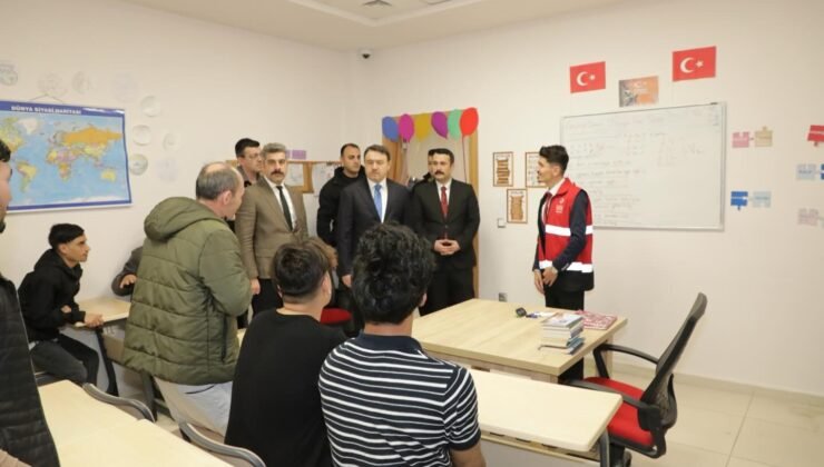 Vali Işın, Geri Gönderme Merkezi’ni inceledi