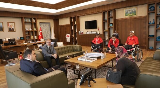 Vali Musa Işın’dan başarılı Boccia sporcularına tebrik
