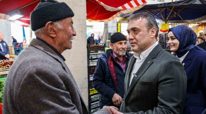 Vali Sözer esnaf ve vatandaşla buluştu