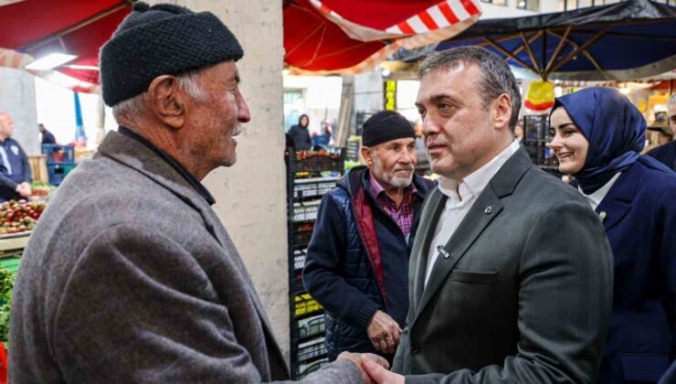 Vali Sözer esnaf ve vatandaşla buluştu