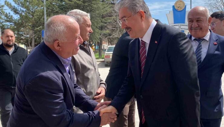 Vali Yılmaz, Alpu’da hem vatandaşla buluştu, hem çalışmaları denetledi