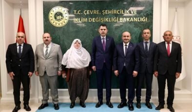 Ak Partili Belediye Başkanlarından Bakan Murat Kurum’a Ziyaret