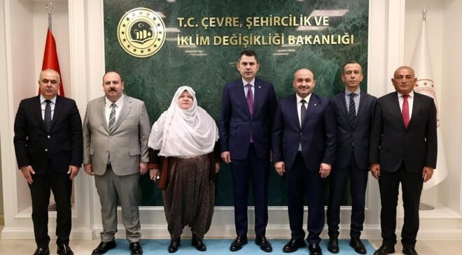 Ak Partili Belediye Başkanlarından Bakan Murat Kurum’a Ziyaret