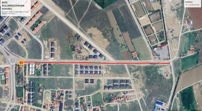 Eskişehir’de Yol Çalışması: Zincirlikuyu’da 6 Gün Trafiğe Kapanacak