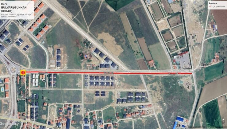 Eskişehir’de Yol Çalışması: Zincirlikuyu’da 6 Gün Trafiğe Kapanacak