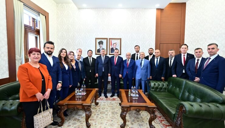 MHP Yeni İl Yönetiminden Vali Erdinç Yılmaz’a Ziyaret