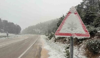 Afyonkarahisar’da kar ulaşımı aksattı