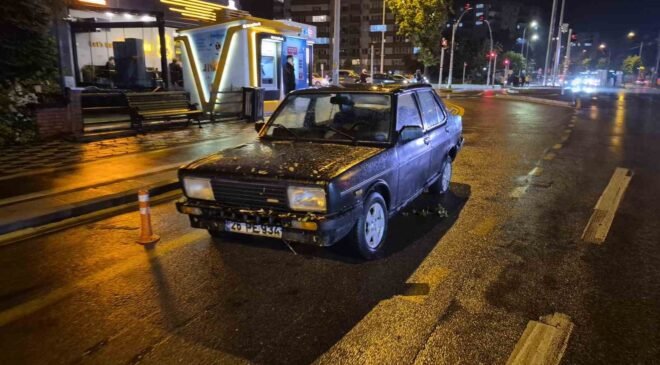 Alkollü sürücü idaresindeki araç duvara çarptı” ihbarı asılsız çıktı