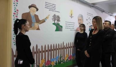 Altıntaş’ta “Edebiyat Sokağı” açılışı yapıldı