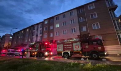 Aspiratör kaynaklı çıkan yangına itfaiye müdahale etti