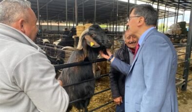 Başkan Eyüp Kahveci’den Kurban Pazarı ziyareti
