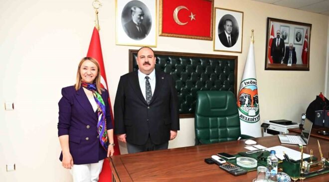 Başkan Tekin’den İnönü’ye ziyaret