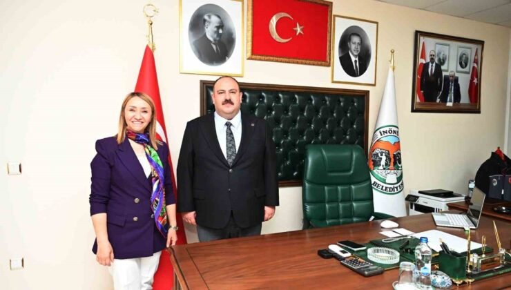 Başkan Tekin’den İnönü’ye ziyaret