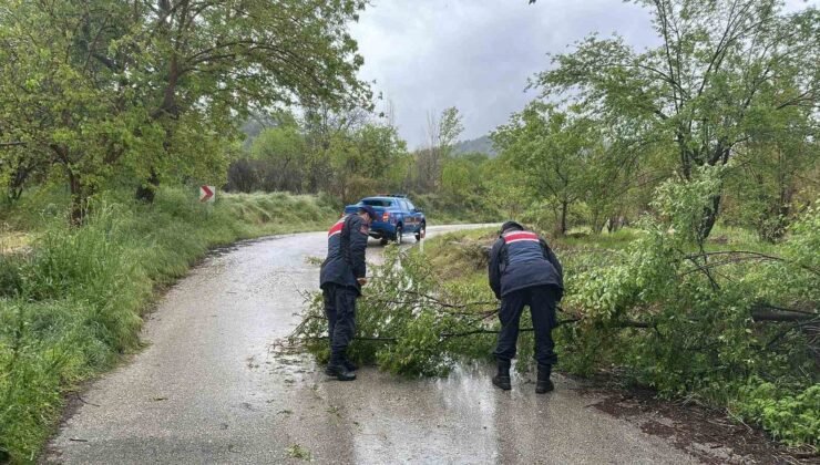 Bilecik’te aşırı yağış ulaşımı da olumsuz etkiliyor