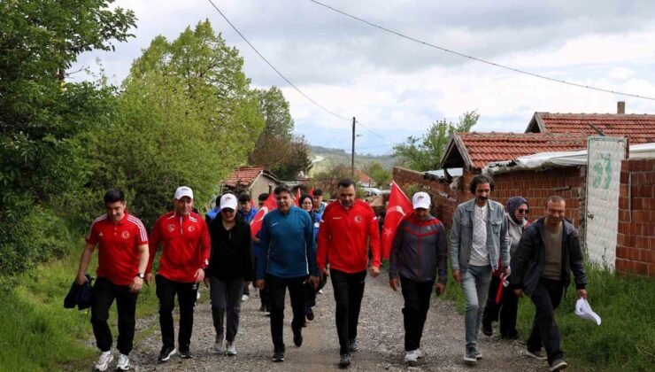 Bilecik’te doğa yürüyüşü gerçekleştirildi