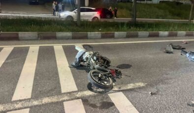 Bilecik’te feci kaza: Motosiklet sürücüsü ağır yaralandı