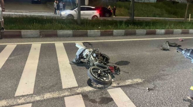 Bilecik’te feci kaza: Motosiklet sürücüsü ağır yaralandı