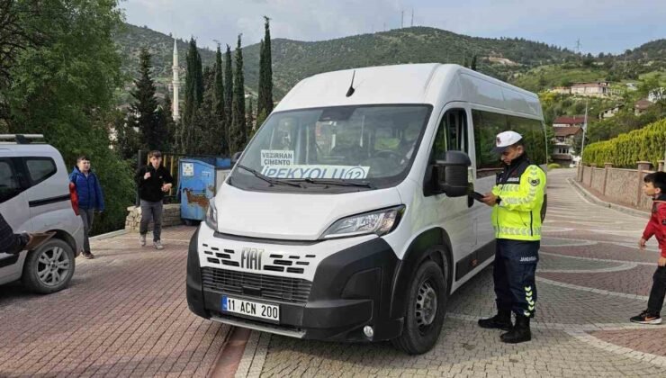 Bilecik’te okul servis araçları denetlendi