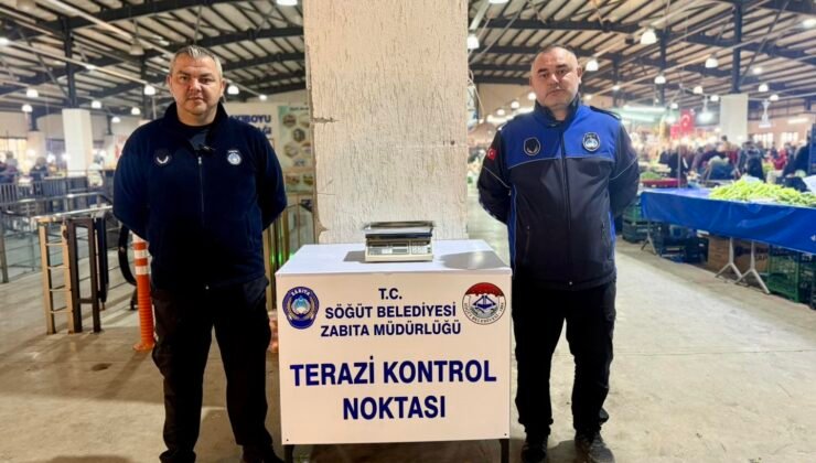 Bilecik’te terazi kontrol noktası hizmeti başladı