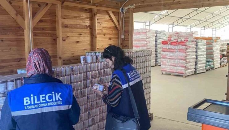 Bilecik’te yem ve gıda güvenliği için eş zamanlı denetim
