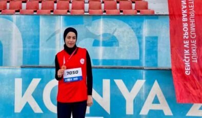 Bilecikli atletizm sporcusu Türkiye 3’üncüsü oldu