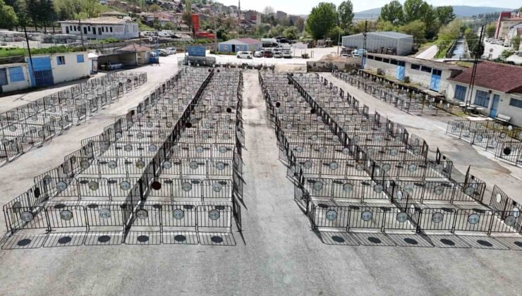 Bozüyük’te kurban satış yerleri hazırlandı