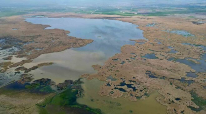 Eber Gölü’nden yıllık 22 milyon ton suyun kaçak çekildiği iddiaları gerçek dışı”