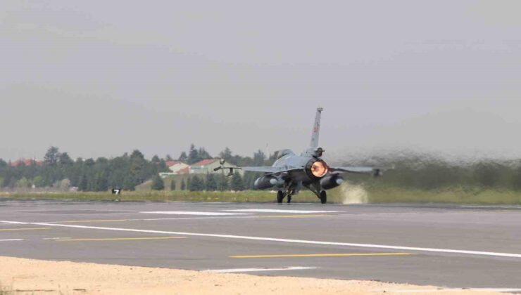Efes 2026 için F-16’lar Eskişehir’den böyle havalandı