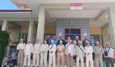 Emet’te 20 hacı adayı dualarla uğurlandı