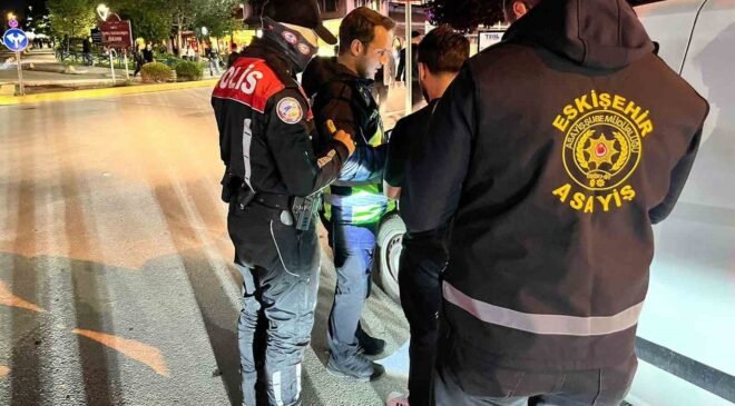 Eskişehir’de bayram öncesi geniş çaplı asayiş ve trafik uygulaması