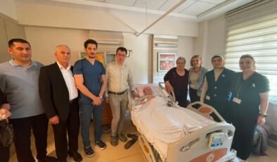 ESOGÜ hastanesi yönetiminden hasta ve çalışanlara bayram ziyareti