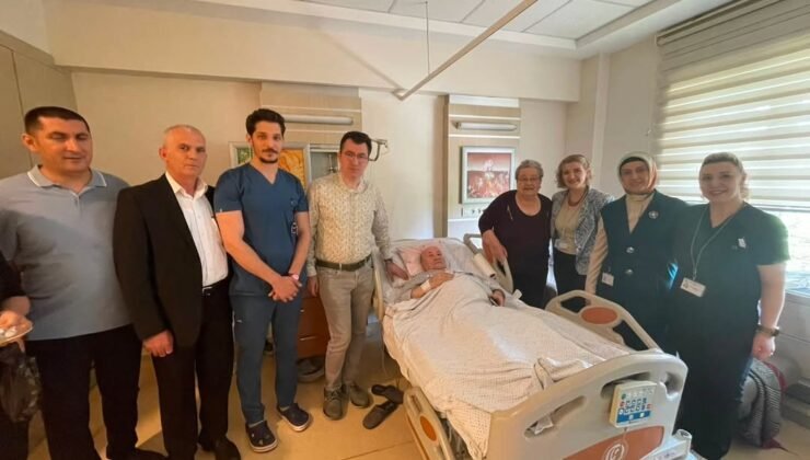ESOGÜ hastanesi yönetiminden hasta ve çalışanlara bayram ziyareti
