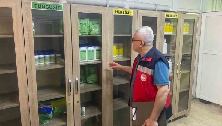 Gediz’de bitki koruma ürünleri bayilerine yönelik denetim