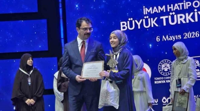 Genç Nida Kur’an-ı Kerim’i Güzel Okuma Türkiye Finalleri Yarışmasında Türkiye 1.’si oldu