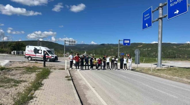 Hisarcık’ta Atatürk Koşusu düzenlendi