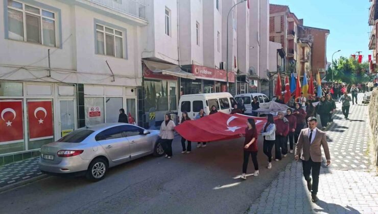 Hisarcık’ta Gençlik Yürüyüşü düzenlendi