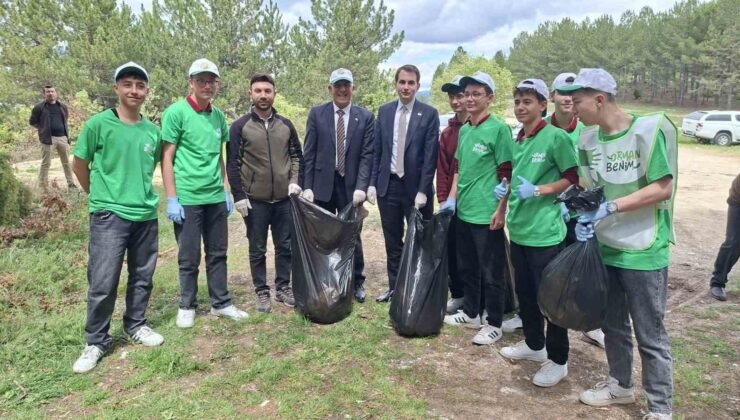 Hisarcık’ta orman yangınlarının önlenmesine yönelik “Orman Benim” etkinliği