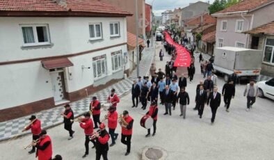 İnönü’de 107. Yıl Gençlik Yürüyüşü düzenlendi