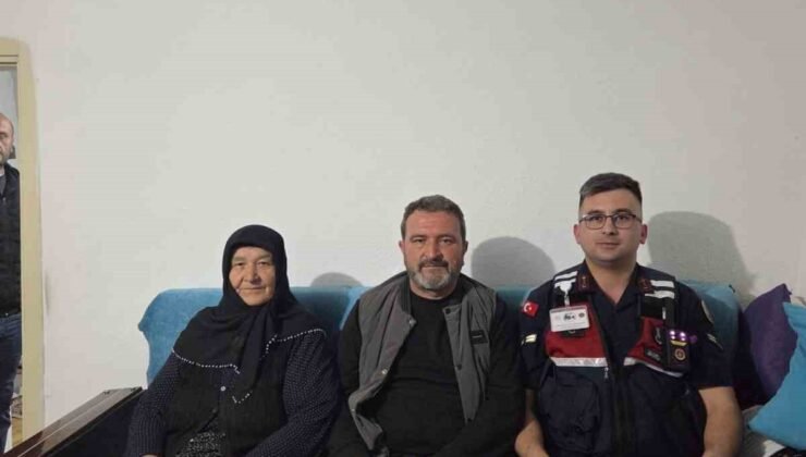 Jandarma ekiplerinden gaziye anlamlı ziyaret