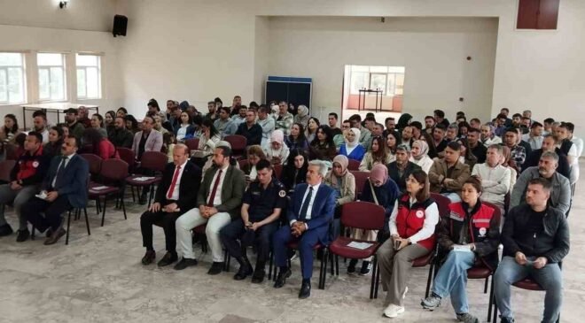 Kamu personellerine su verimliliği anlatıldı