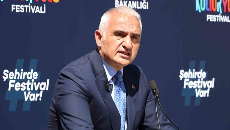 Kültür ve Turizm Bakanı Ersoy: “Kültür Yolu Festivali, Eskişehir esnafına can suyu olacak”