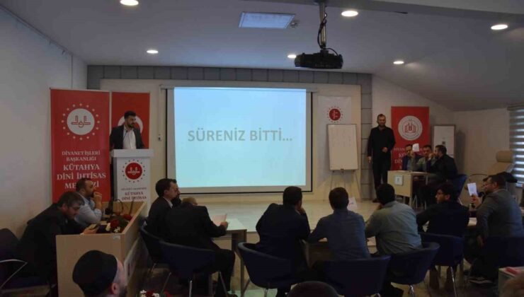 Kütahya Dini İhtisas Merkezi’nde Bilgi Yarışması düzenlendi