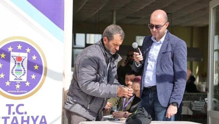 Kütahya’da küçükbaş hayvan padoklarının kura çekimi gerçekleştirildi