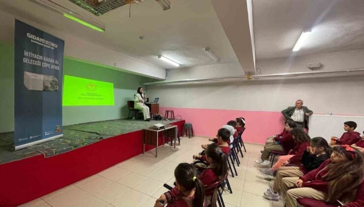 Kütahya’da “Okullarda Gıda Güvenilirliği ve Gıda İsrafı” konulu eğitim