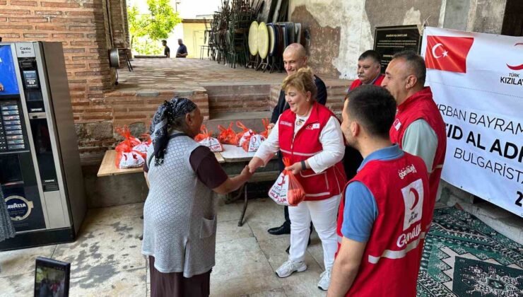 Kütahyalı Kızılay Yöneticisi Tozaraydın, Bulgaristan’da kurban payı dağıttı