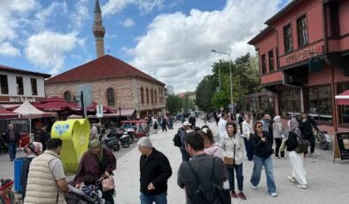 Odunpazarı’nda bayram yoğunluğu