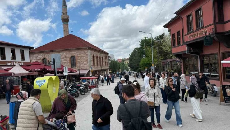 Odunpazarı’nda bayram yoğunluğu