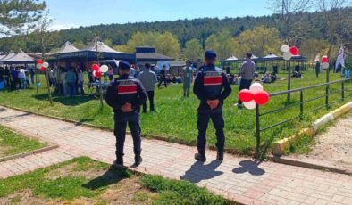 Pelitözü Gölpark’ta etkinliğe üst düzey güvenlik